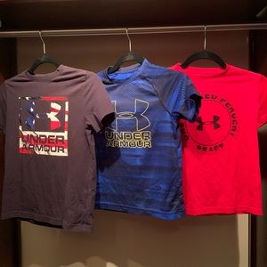 Under Armour - 3 shirts, 2 of them are Heatgear